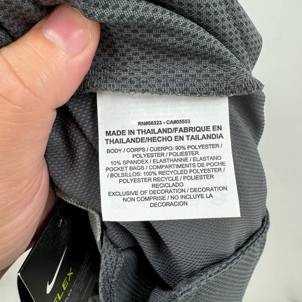 NWT Nike flex golf grey shorts